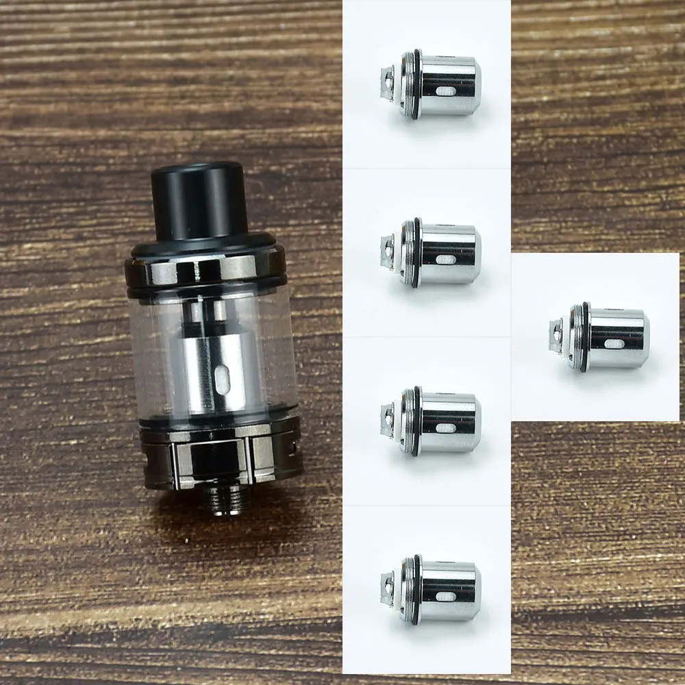 Wolfcoolvape All Vape Mod Starter Kits Atomizer Tank/Coil for 80W/100W/120W/150W/200W Vape Mod Kit 0.3ohm 2.5ml RBA tank replacement coil