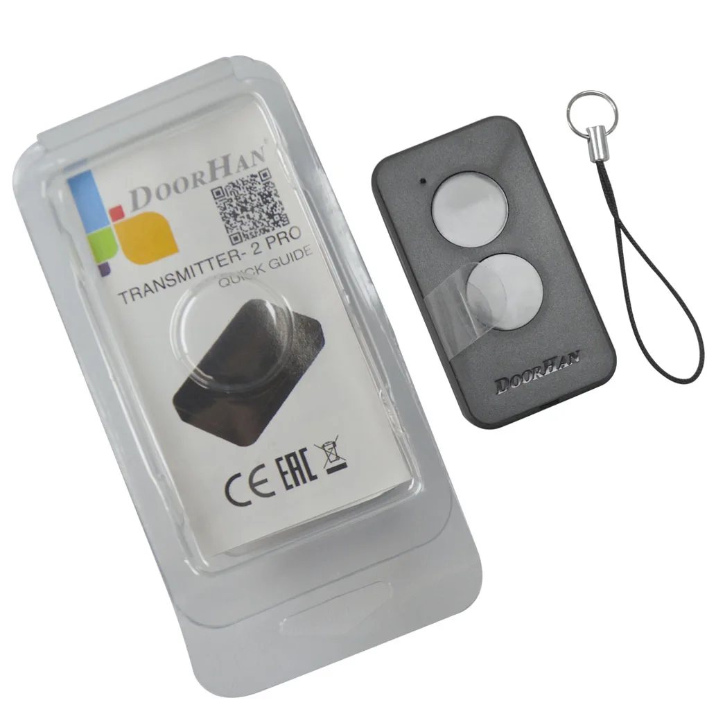 DOORHAN Garage Door Transmitter -2 433MHz Rolling Code Remote Control for Door