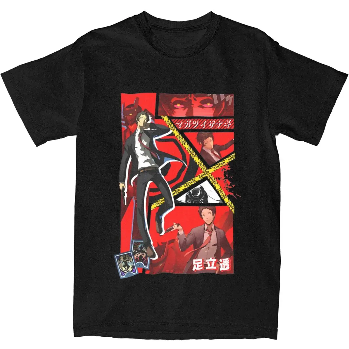 Streetwear T Shirt Persona 4 100 Cotton T Shirts Tohru Adachi Gift Tee Shirt for Adult Summer Y2K Fun Print Short Sleeve Clothes