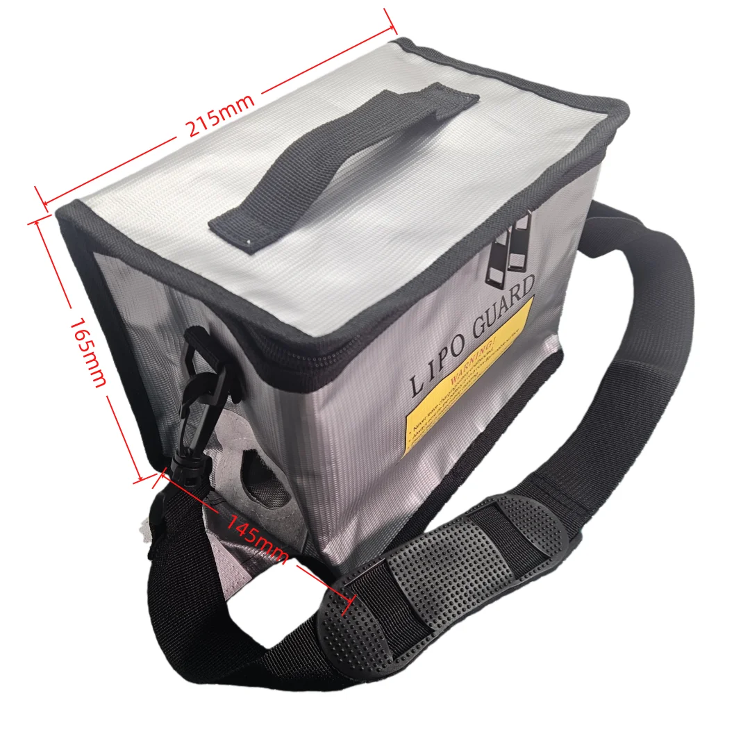 Lipo SAFE Fireproof and Explosion-Proof Portable Lithium Polymer Safety Bag RC Lithium Battery Safety Bag for Safe Charging - view 5