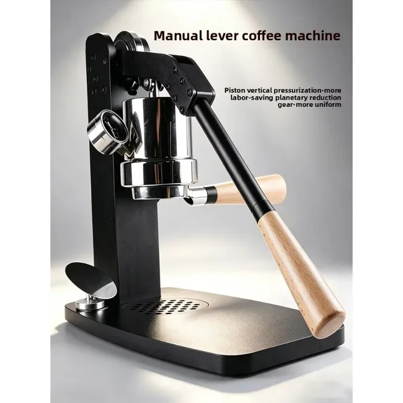 Portable Electric Manual Coffee Machine - Stainless Steel 1 Cup Capacity