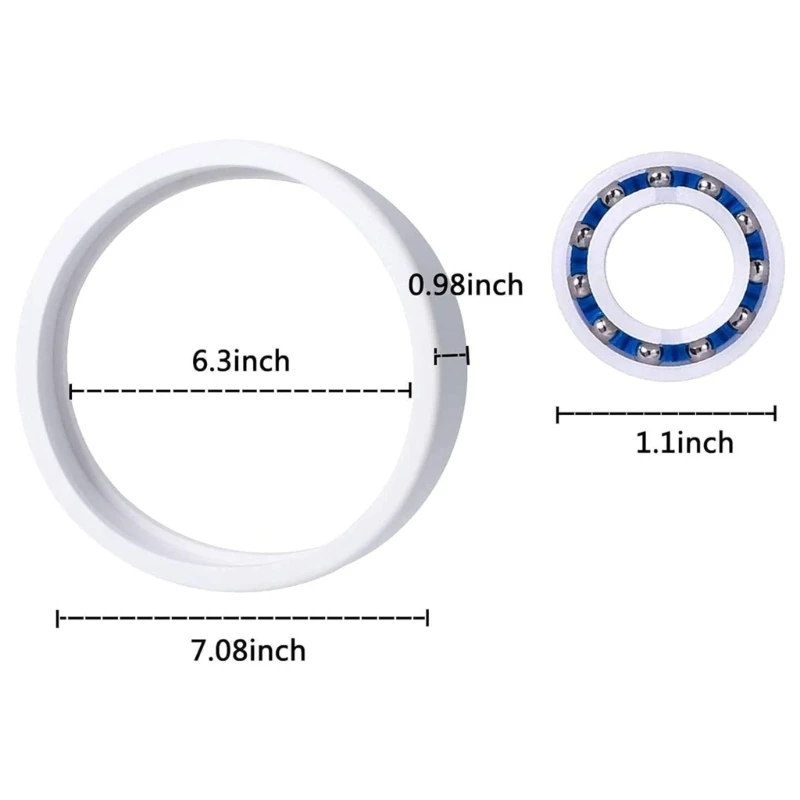 Bantalan Bola Pembersih Kolam Pengganti Roda Pembersih Kolam untuk Model 360 380