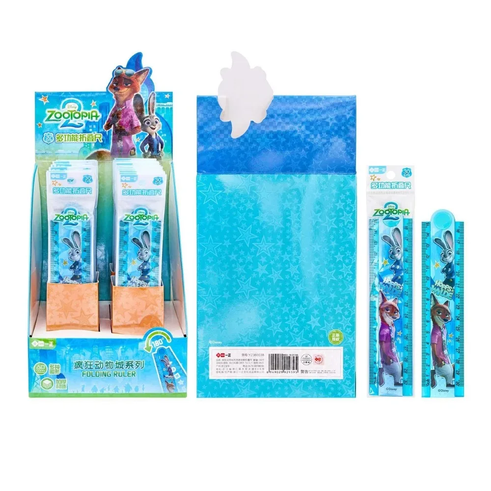 جديد Zootopia Fox Nick Rabbit Judy مساطر قرطاسية متعددة الوظائف مستلزمات مكتبية للطلاب هدايا عيد ميلاد للأطفال #5