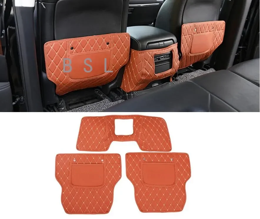 

Suitable for Nissan Patrol Y62 2012-2019 Seat Anti-Kick Pad Nissan Patrol Y62 Rear Seat Leather Protective Interior