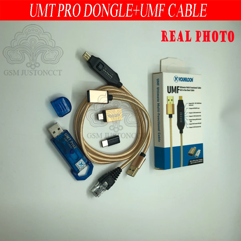 NCK Pro Dongle + MUF All BOOT Cable,  2 in 1, UMT Dongle, Free Shipping