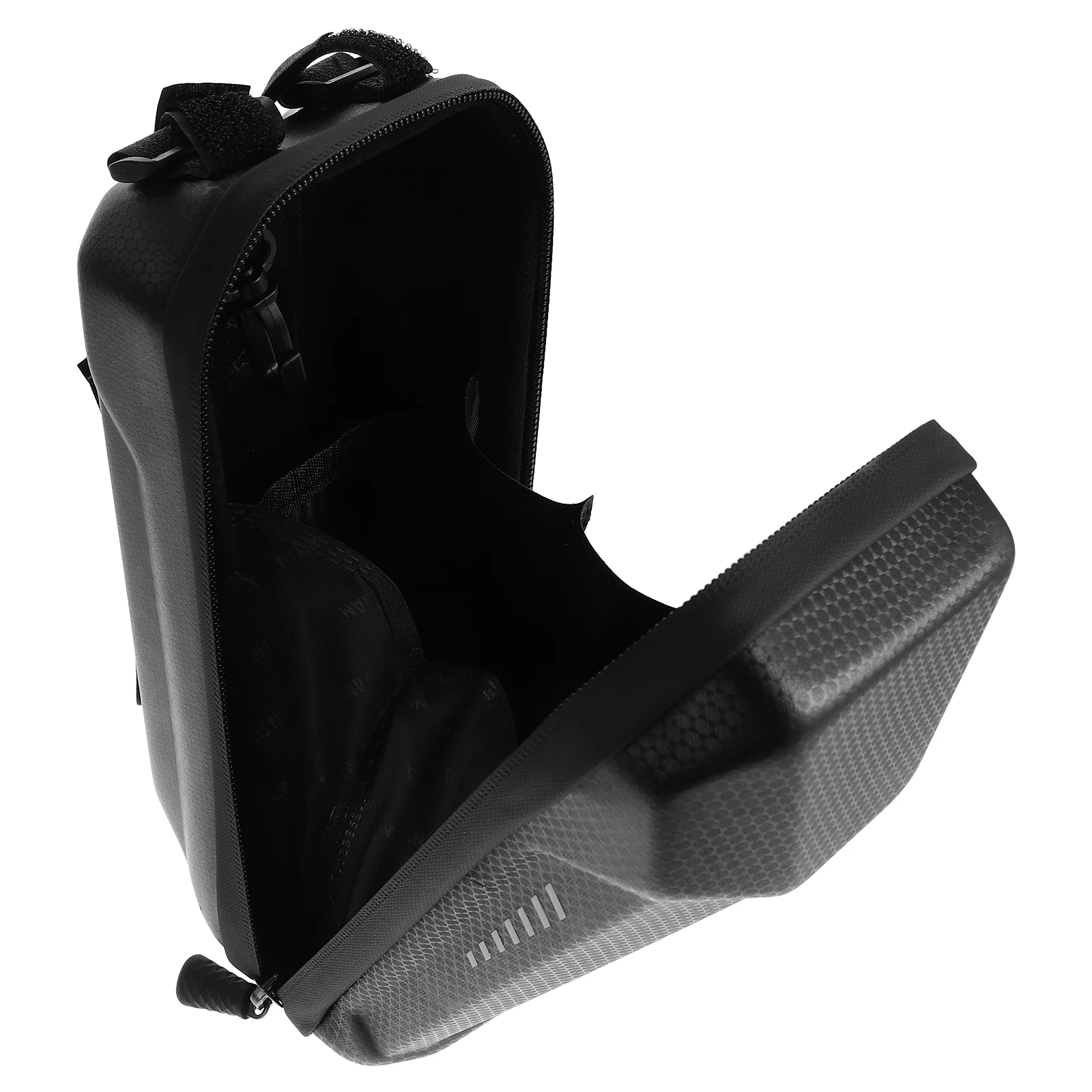 

Electric Scooter Bike Head Bag 2L Black Foldable H Storage Pouch Bicycles EVA Hard Shell Adult Accessories Front Bag