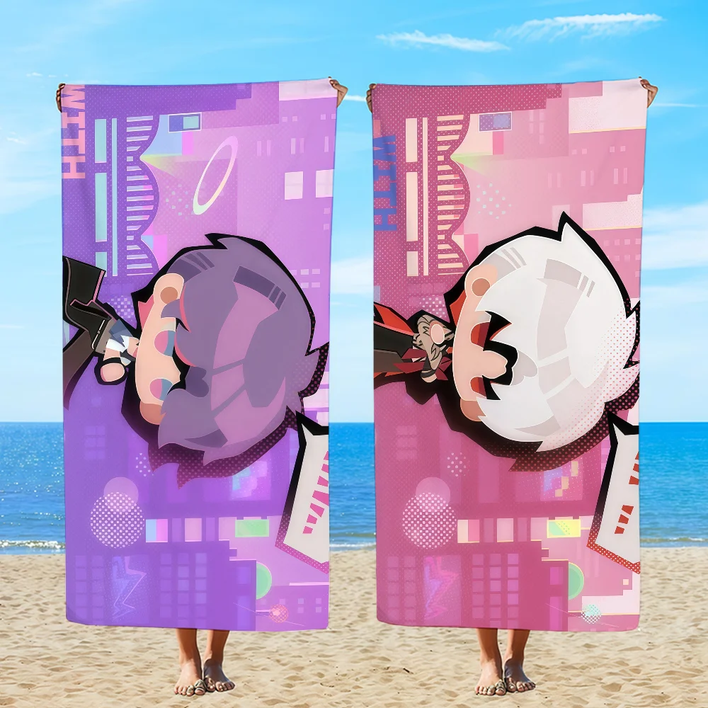 Game Love Deepspace Towel Textile Bathrobe Beach Quick-Drying Lightweight Portable Camping Swim Pool Travel