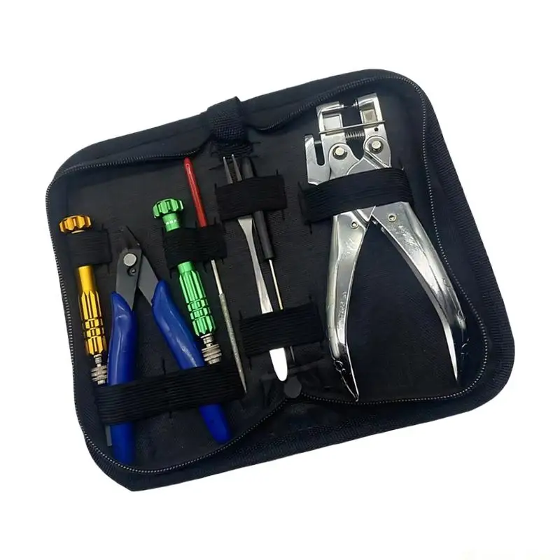 31BE Professional Badminton Racket Grommet Flaring Tool Set With Metal Plastic Construction For Precise String