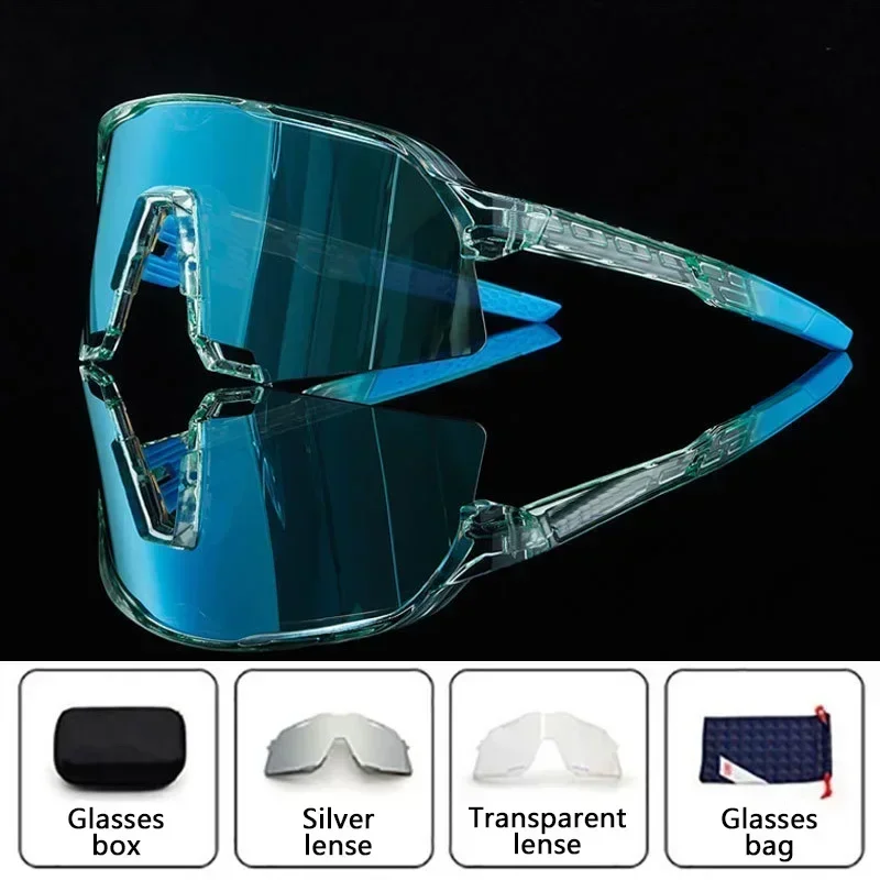 S3 Glasses Men Outdoor Sports Road Mountain Cycling Marathon Wind and Dust Protect Brand Goggles Equipment UV Resistant Glasses