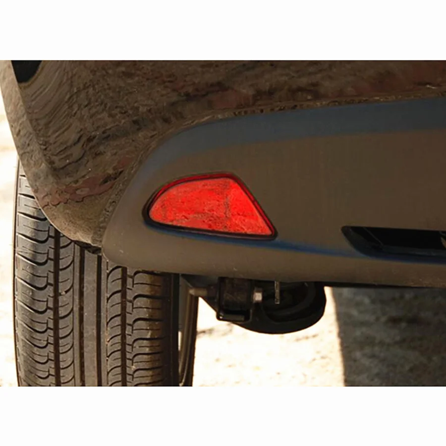 Car accessories DG80-51-35Y 660 rear bumper fog lamp reflector for Mazda 2 hatchback 2007-2013