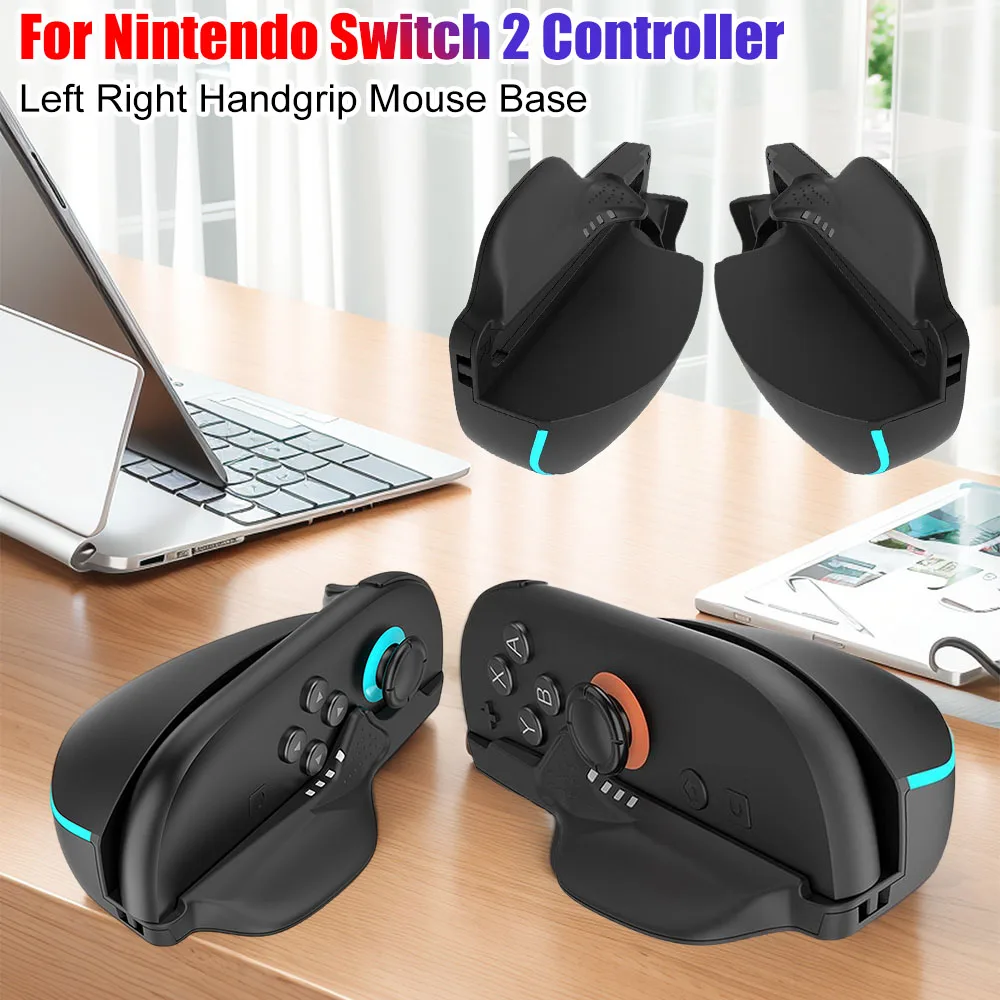 1 زوج مريح اليسار اليمين تحكم قوس لنينتندو سويتش 2 Joy-Con الألعاب تحكم ماوس حامل 2 قطعة مقبض اللعبة