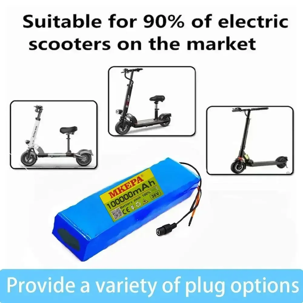 36 فولت 100000 mAh 36 فولت سكوتر كهربائي بطارية ليثيوم سكوتر كهربائي 500 واط بطارية سكوتر كهربائي 36 فولت 10s2p البطارية