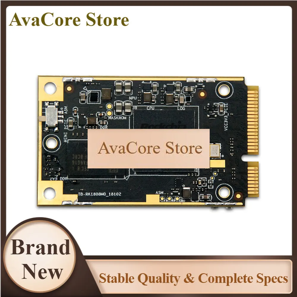 AvaCoreTB-RK1808M0 Mini-PCIe Neural Network Computing Card AI Artificial Intelligence