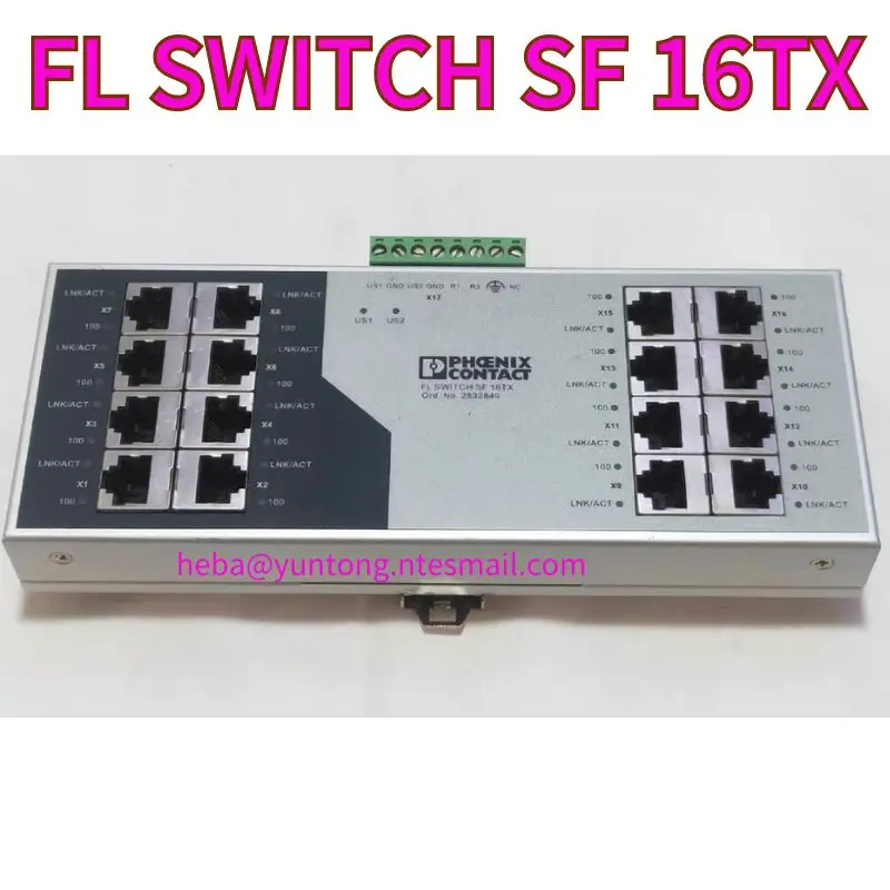 

Used switch FL SWITCH SF 16TX 2832849