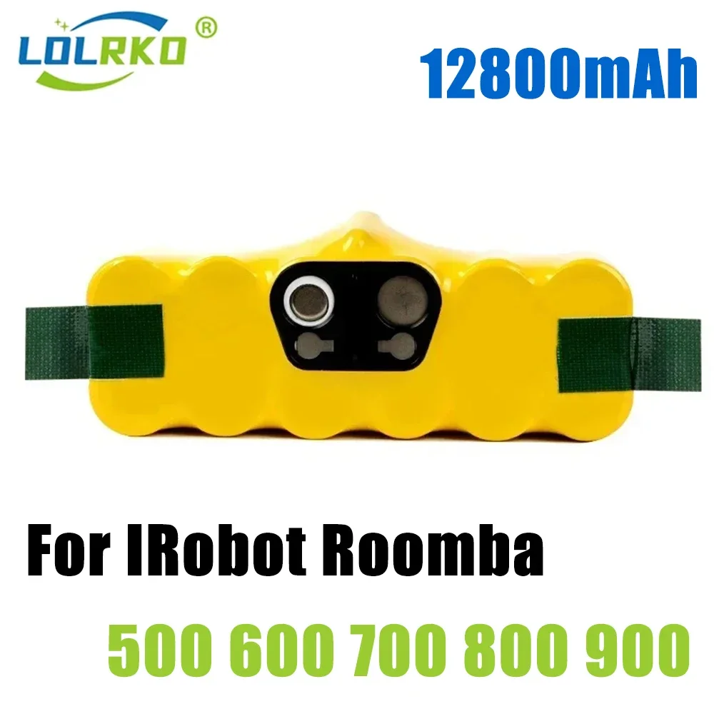 

14.4V 128000mAh Robot Vacuum Cleaner Battery for IRobot Roomba 500 600 700 800 900 Series 14.4V 620 650 770 780 580 Batteries