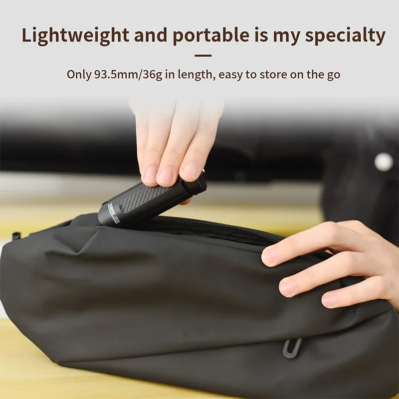 حامل ثلاثي طاولة قابل للتمديد مع 1/4 برغي جبل مقبض الكاميرا قبضة ل Insta360 X4/Action 5 pro/Pocket 3 كاميرا البث المباشر/مدونة الفيديو