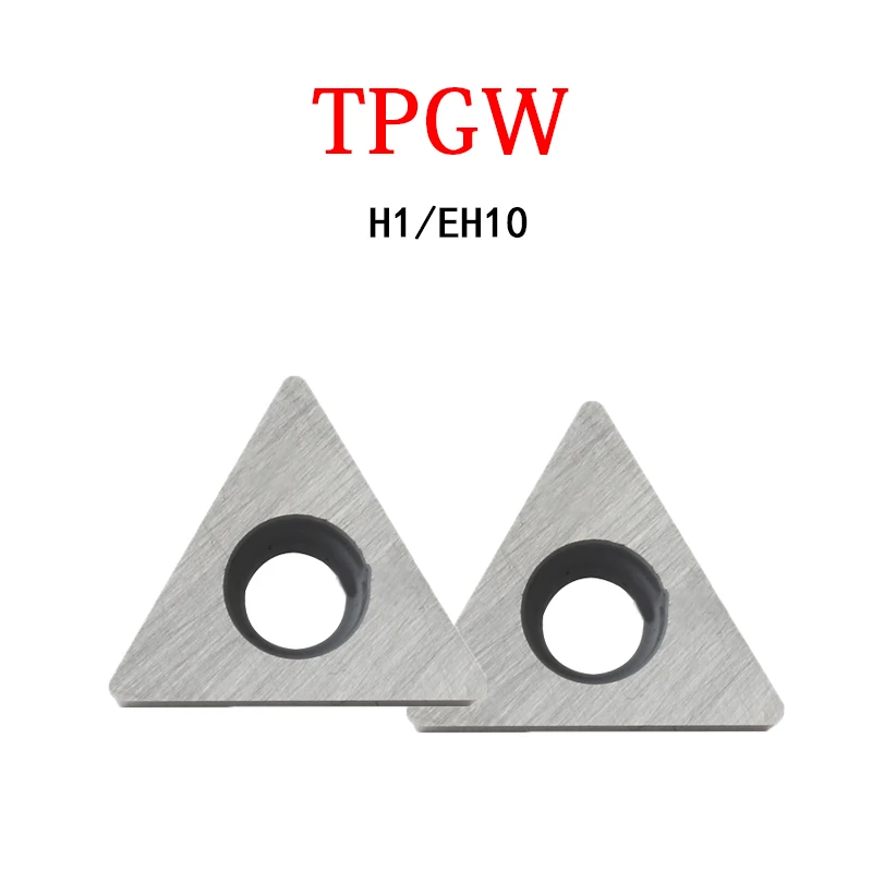 

TPGW080204 TPGW110304 TPGW Carbide Inserts H1 EH10 Turning Tool Mechanical Lathe For Metal Cutters Plates CNC Lathe Machine