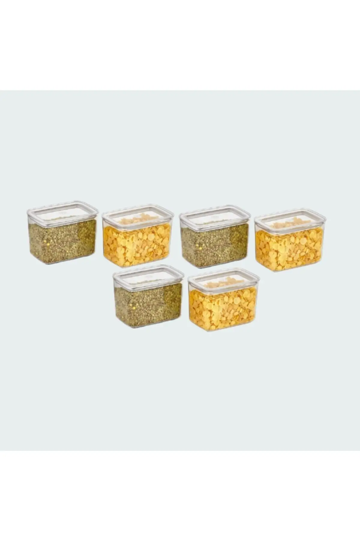 DOLBOVI Vipahmet Sude rectangular storage containers 6x1400 Ml