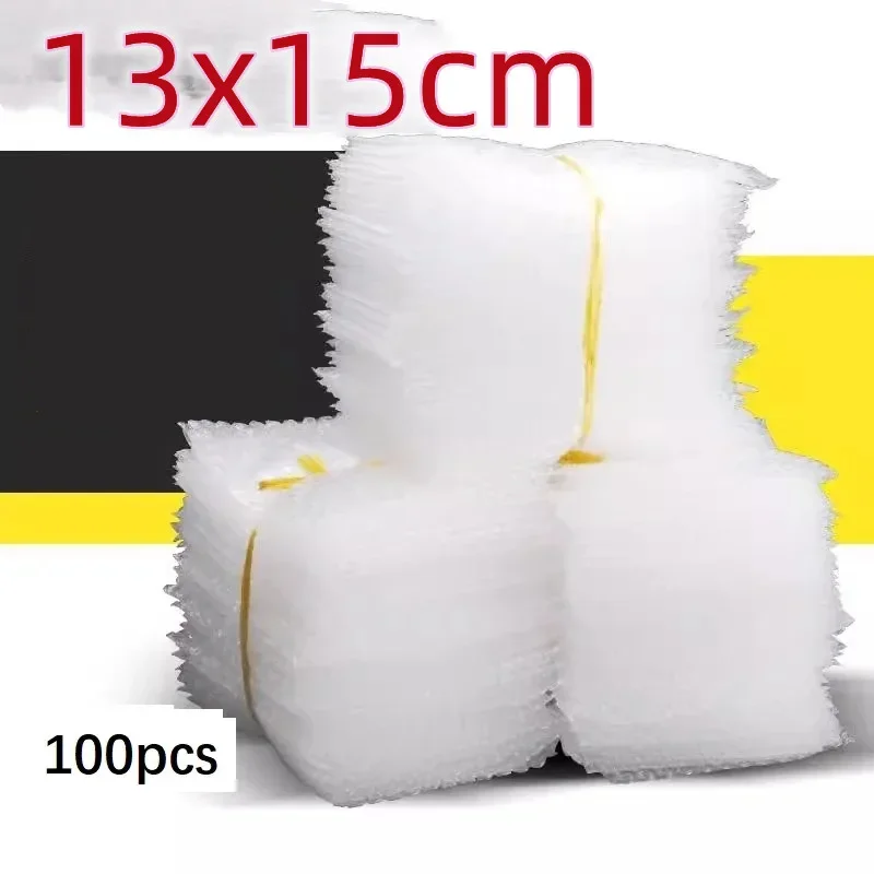 13x15cm Bubble Mailers Bags for Packaging Small Business Fragile Shipping Pack Wrap Clear Mail Bag Supplies Wholesale