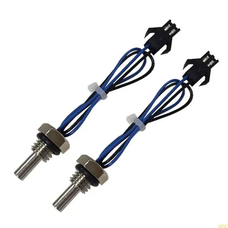 A0NC مقاوم للماء NTC 50K مستشعر درجة حرارة دقة الثرمستور لكسارة الجليد ، الفرن