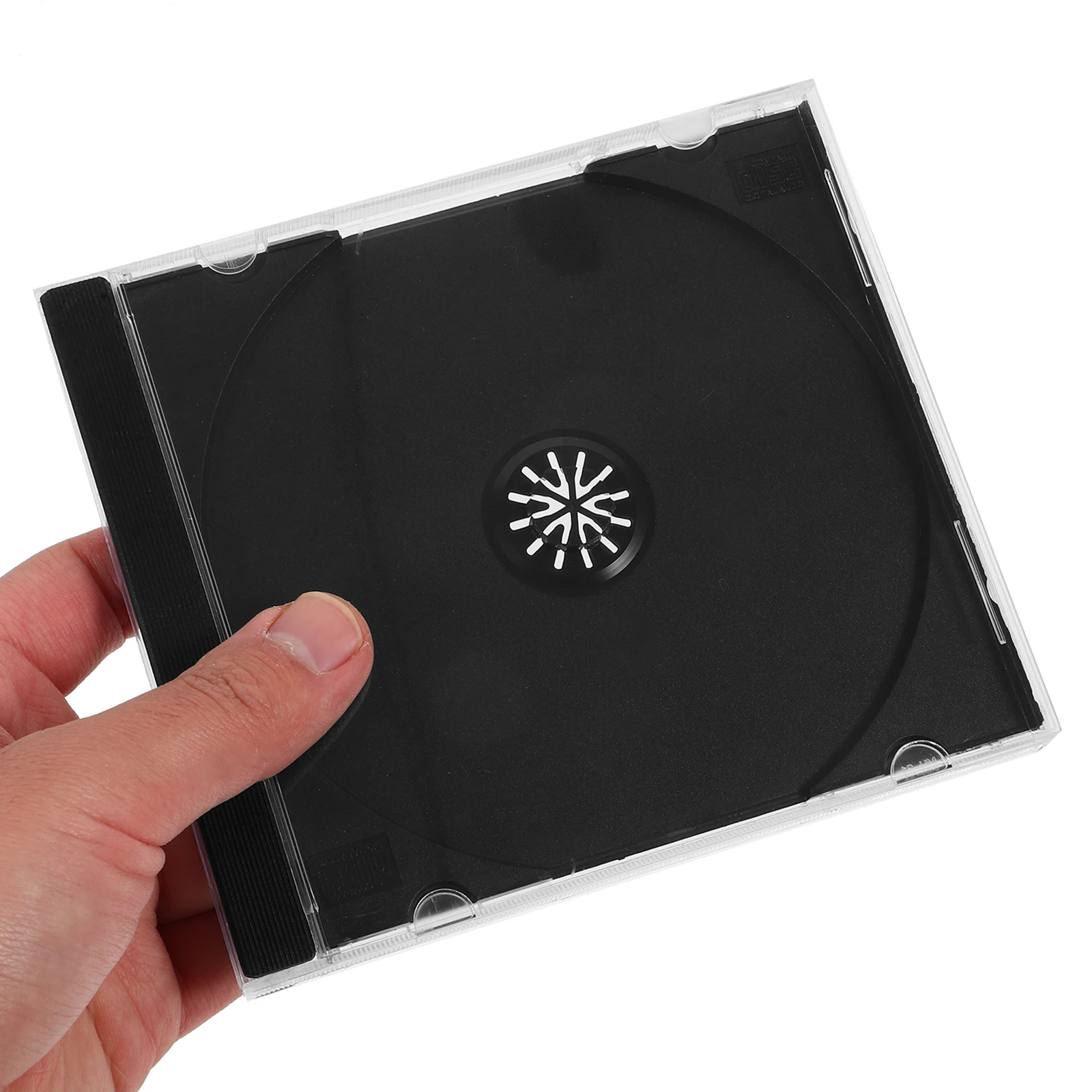 5pcs Thickened Case Holder Organizer Disc Storage Box Jewel Cases DVD Album Boxes Hard Plastic Optical Container CD Storage Case