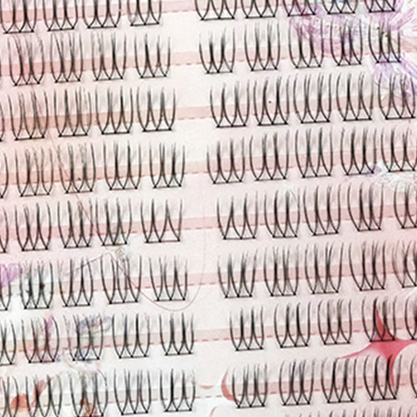 رموش صناعية على شكل حرف U على الطراز الكوري رموش يومية طبيعية رموش فردية سميكة للنساء منتجات مكياج كوسبلاي #5