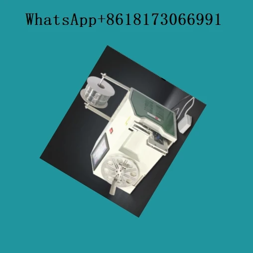 Fully semi-automatic wire winding and tying machine, network cable, data cable, power cable, USB coil