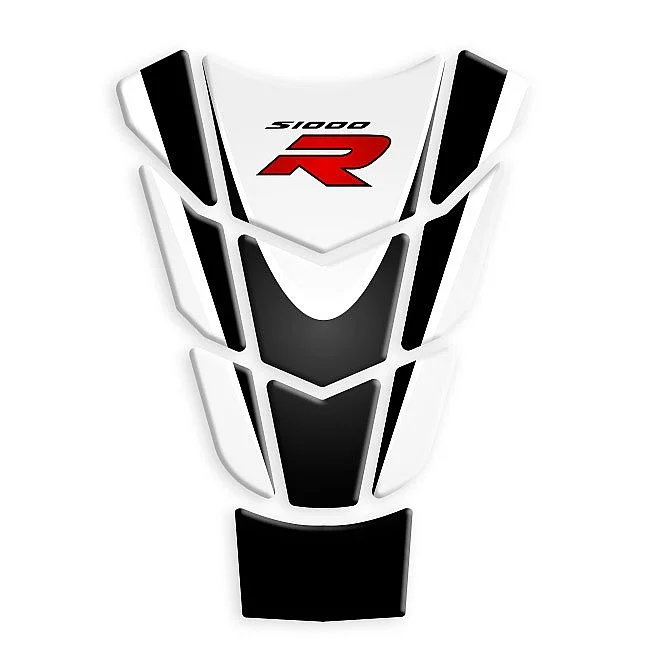 Motorcycle Anti Slip Side Traction Pads Tank Pad Decals Stickers For  S 1000 R 2014 - 2016   TANK PAD (White) -