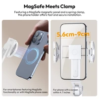 Ulanzi TT88 1.44M Overhead Selfie Stick Phone Tripod with Magnetic Clamp Wireless Remote Extension Tripod for LiveStreaming Vlog 3