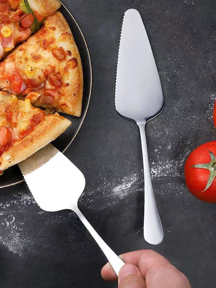 

Stainless Steel Triangle Cake Spatula, Pizza Cutter, Cheese Cutter, Household Kitchen Baking Tools