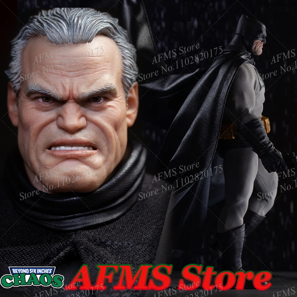 CHAOS 002 figura coleccionable a escala 1/12 Bat Hero Darknight Vigilante Messenger conjunto completo 6 pulgadas hombres soldado figura de acción modelo