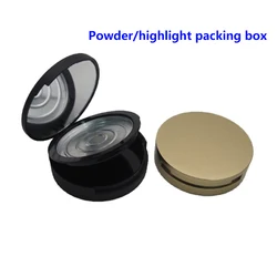 Empty Jar Pot Makeup Pressed Powder Cosmetic Storage Container Tin Portable - Multi-purpose Makeup Pot With Vanity Mirror