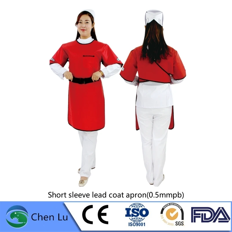 Direct selling x-ray gamma ray protective clothing nuclear radiation protection high-quality 0.5mmpb lead coat apron