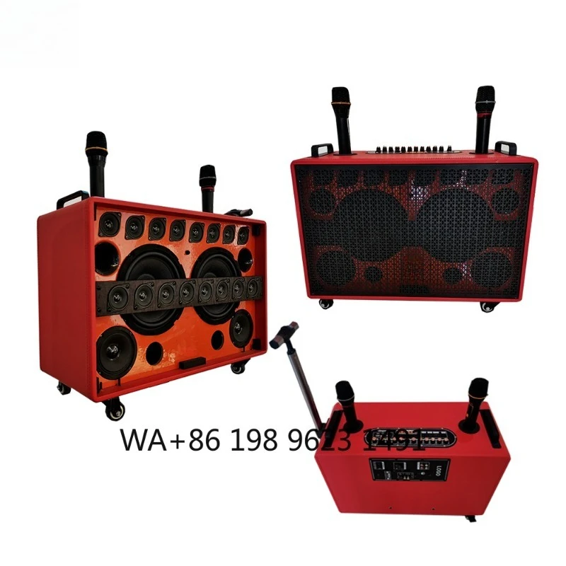 

22 Drivers Multi-function Portable Sound System Indoor Outdoor High Power Stereo Music Party Speaker Box