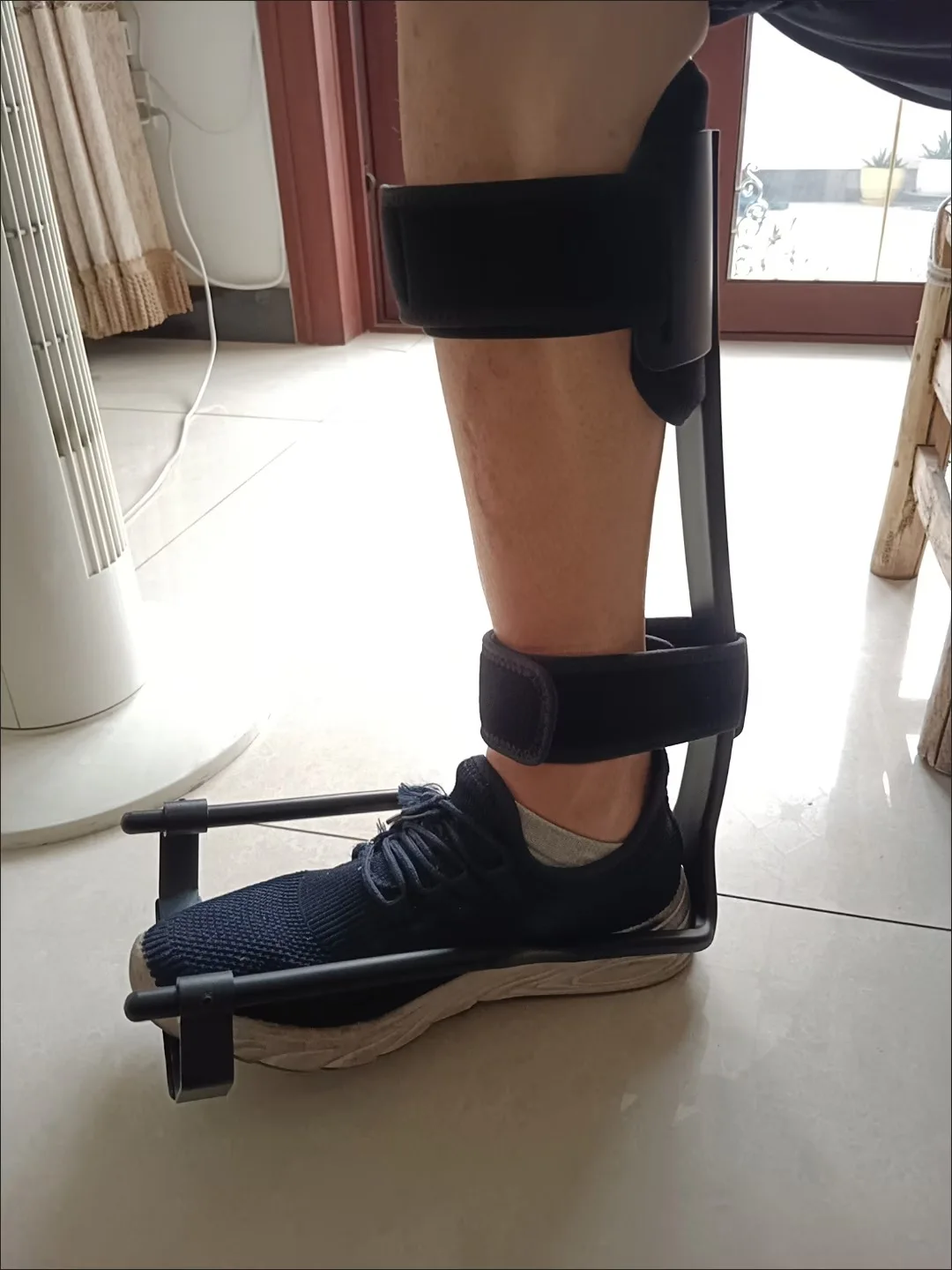 Foot and Ankle Brace, Varus Correction Straightener Shoe, Rehabilitation Equipment for Stroke Hemiplegia Foot Drop Brace