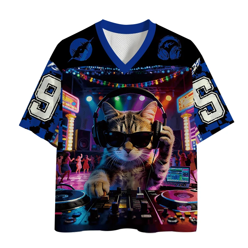 2026 Hot Selling Sports Short Sleeved Shirts, Popular V-neck Short Sleeved T-shirts, Sports High-end Design Mesh Knitted Shirts