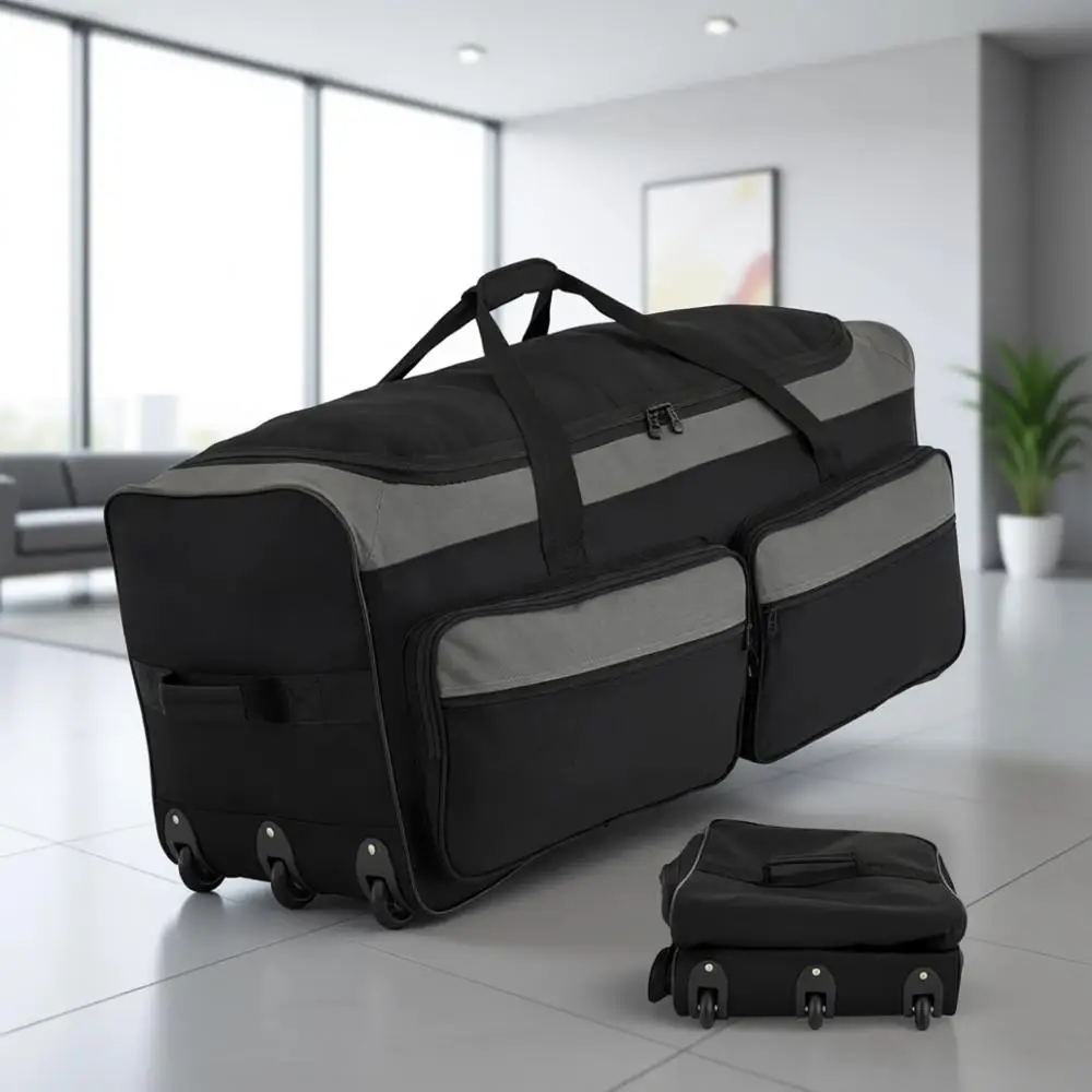 

36 Asgard 3-Wheel Rolling Duel Suitcase