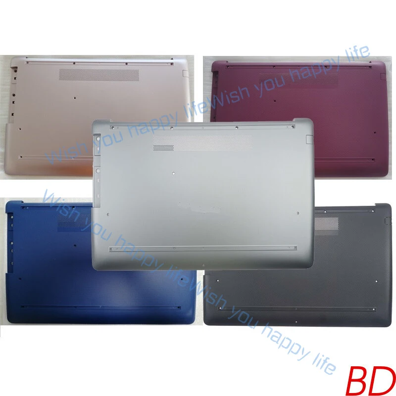 L... For HP 17-BY 17-CA Bottom Cover Shell L22508-001 Black/Silver/Pink/Blue/Gray