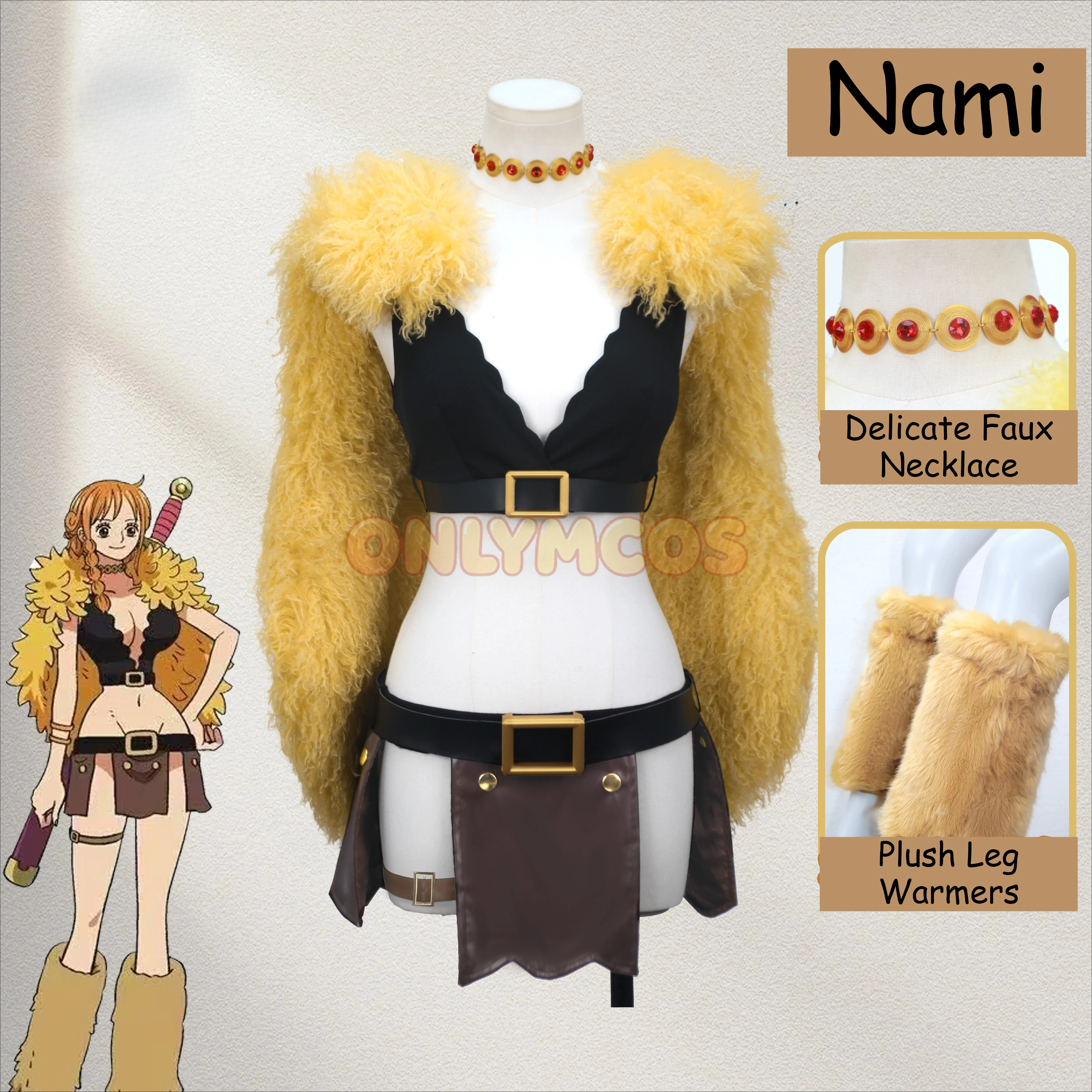 Disfraz de Cosplay de Nami de One Piece, Traje Sexy de Anime para Juego de Rol, Uniforme para Mujer