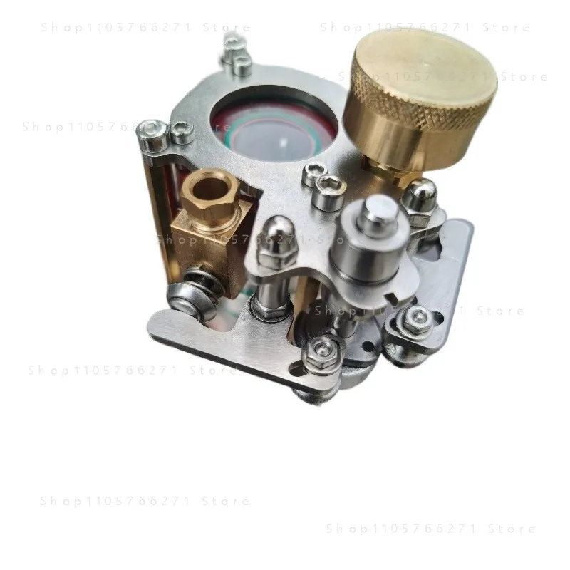 Vertical Water Cooled Engine Model Metal Single Cylinder Four Stroke Internal Combustion Engine DIY Toys Physics Experiment