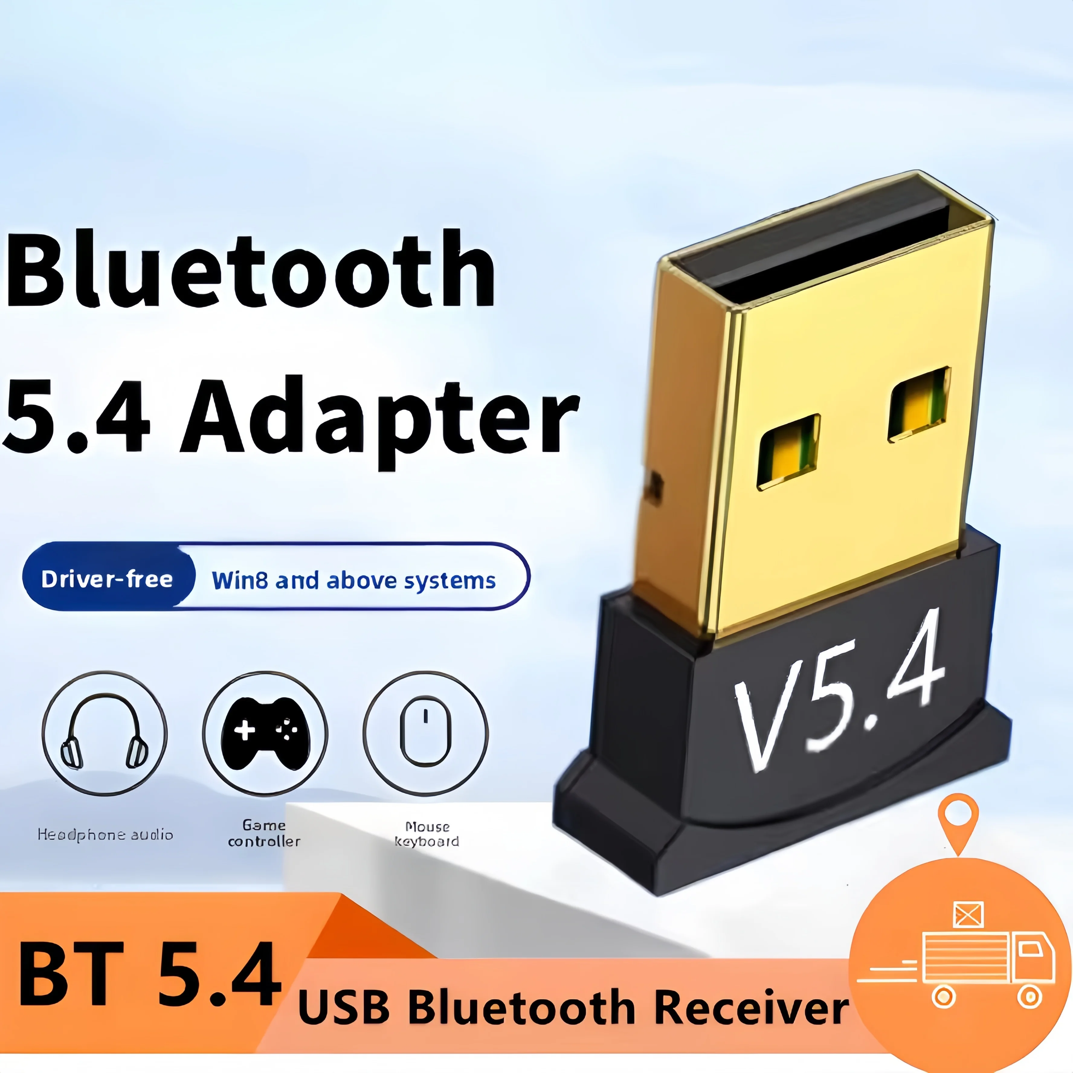 yZ[zUSB Bluetooth A_v^[ 5.4 CX USB Bluetooth I[fBIV[o[ PC fXNgbvbvgbv}EXL[{[hwbhZbgXs[J[p