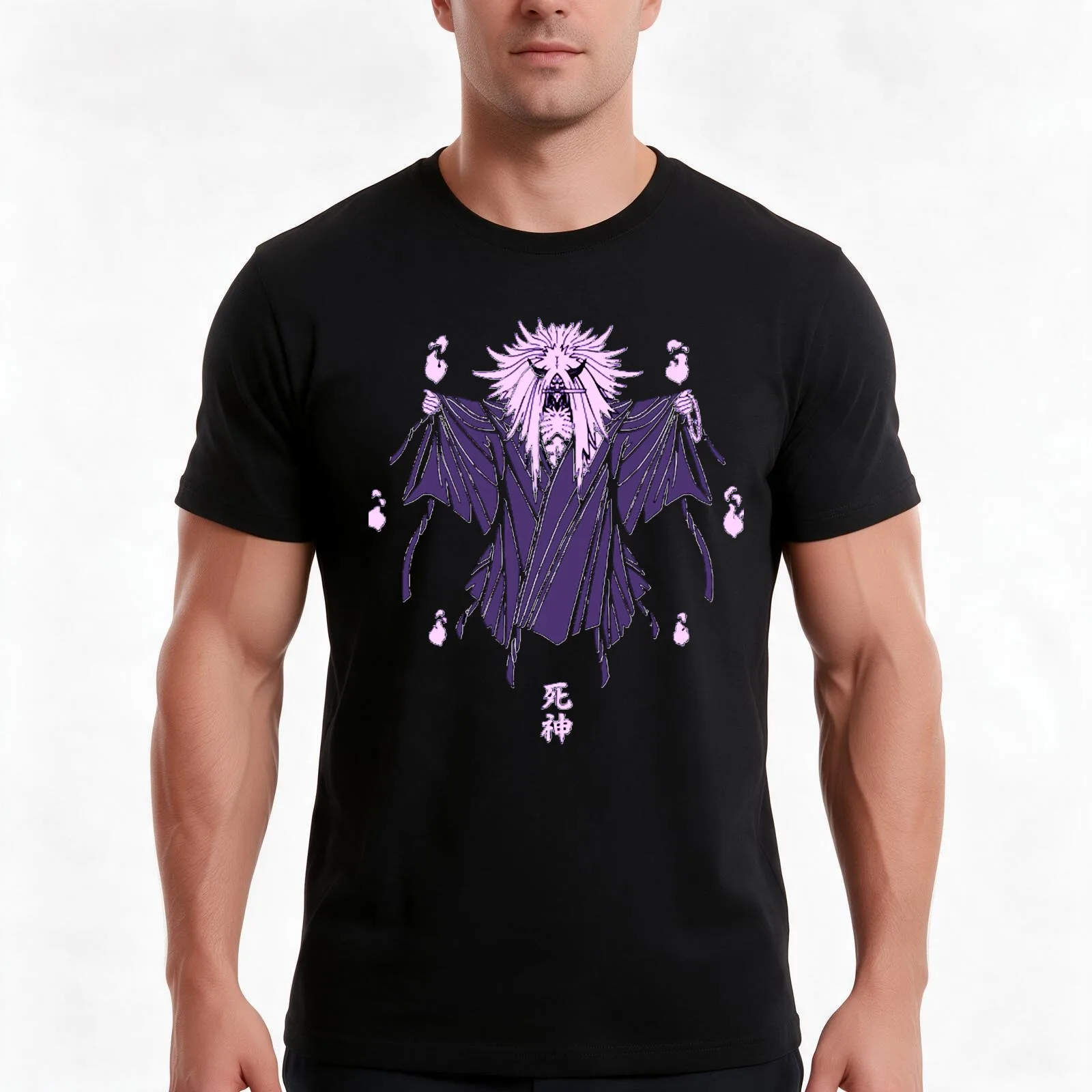 Dead Demon Consuming Seal Purple Essential T-Shirt, Summer Casual Cotton Tee, Oversized Streetwear Tops, Vintage Graphic Print