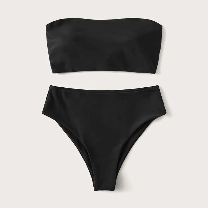 البرازيلي ثونغ ملابس السباحة حمالة مثير بيكيني مطبوع ملابس للنساء 2025 جديد ثوب السباحة بلون العصرية الصيف Biquini