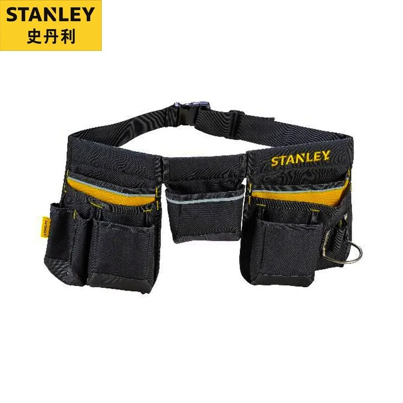 STANLEY 1-96-178-23 Multi-purpose Tool Belt Pouch Set Electrician Home Appliances Repair Organizer Power Tool Accessories