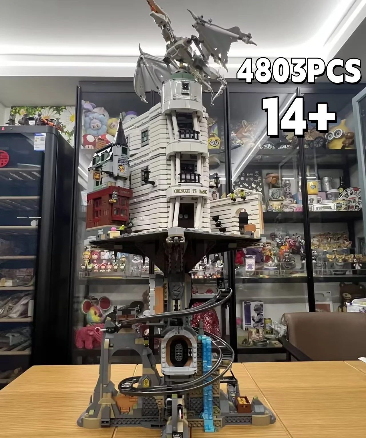 

2026new 76417 4803Pcs Collectors Edition Model Building Block Collectible Street Bank Bricks Toy Birthday Christmas Gifts