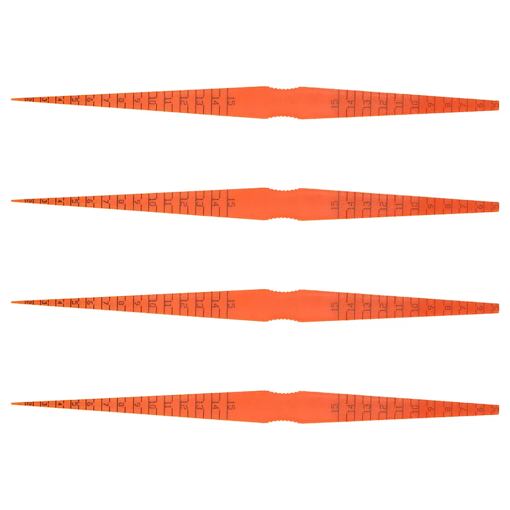 

4pcs Panel Alignment Gauges Door Panel Gap Auto Body Measuring Gauge For Car Door Hood Fitment Durable Plastic Gap Measurement