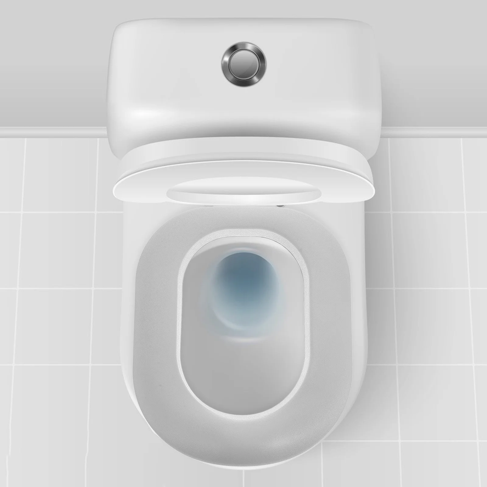 وسادة مقعد المرحاض من البولي يوريثان، وسادة مبطنة قابلة لإعادة الاستخدام للأطفال الصغار، قابلة للتعديل، مريحة ودافئة وقابلة للفصل وقابلة للغسل #2