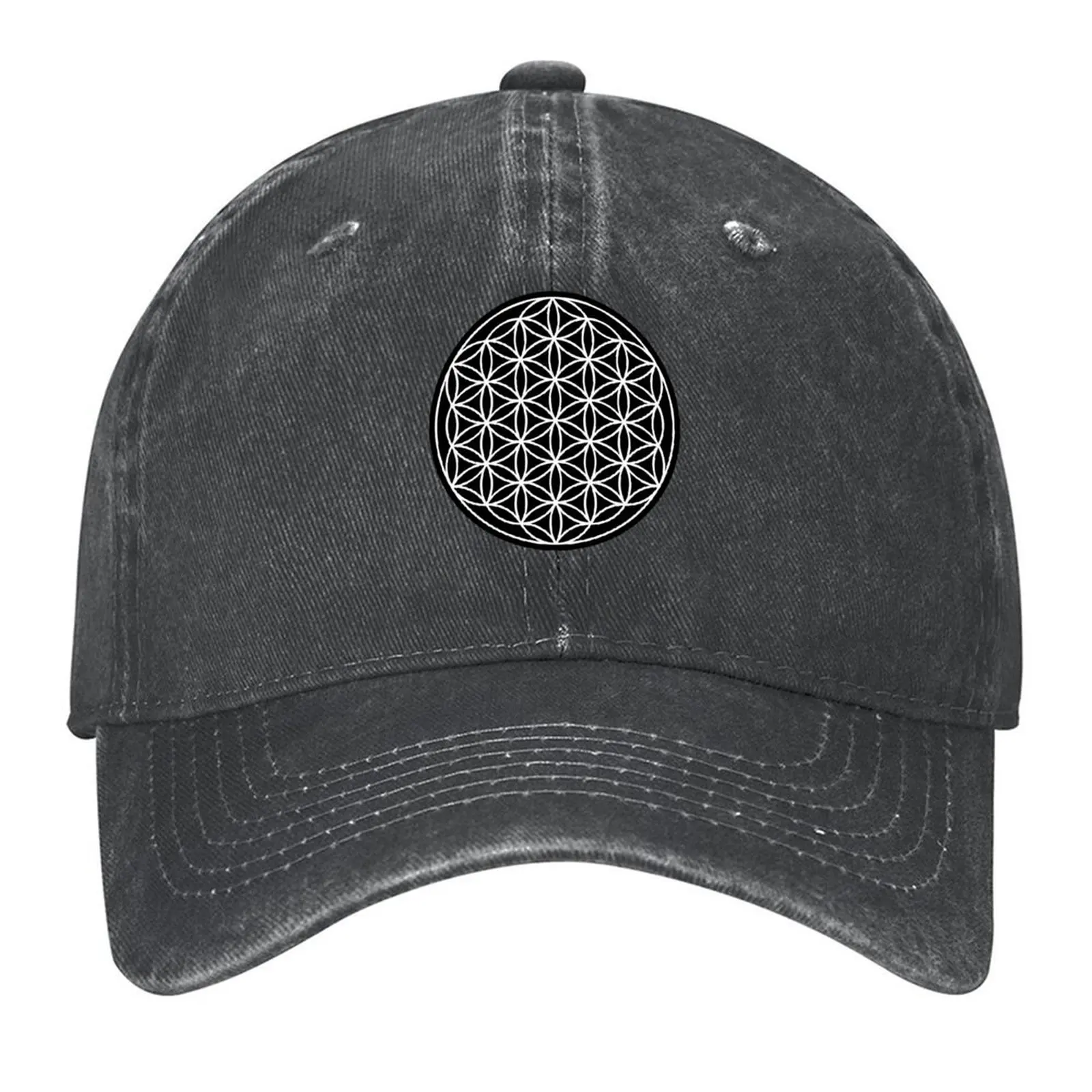 

Sacred Geometry - Flower of Life Baseball Cap Luxury Man Hat Anime Hat Luxury Hat designer cap Baseball Men Women's