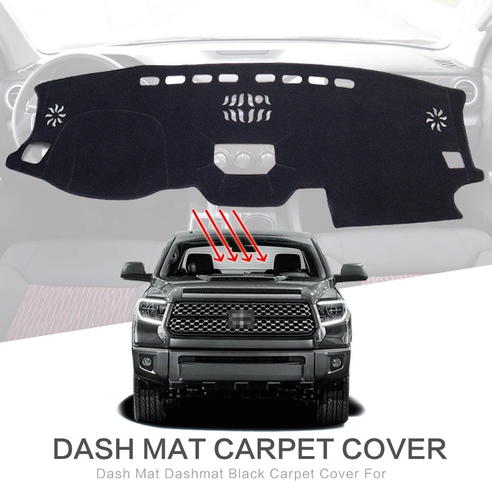 

for Toyota Tundra 2014 2015 2016 2017 2018 2019 2020 Car Dashboard Mat Sunshade Protective Carpet Dash Mat Dashmat Accessories