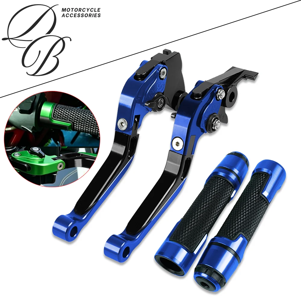 

CNC Foldable Brake Clutch Levers Handlebar Grips Bar Ends Set Fit For Kawasaki Z650 Z 650 2017 - 2023 Motorcycle Hand Control